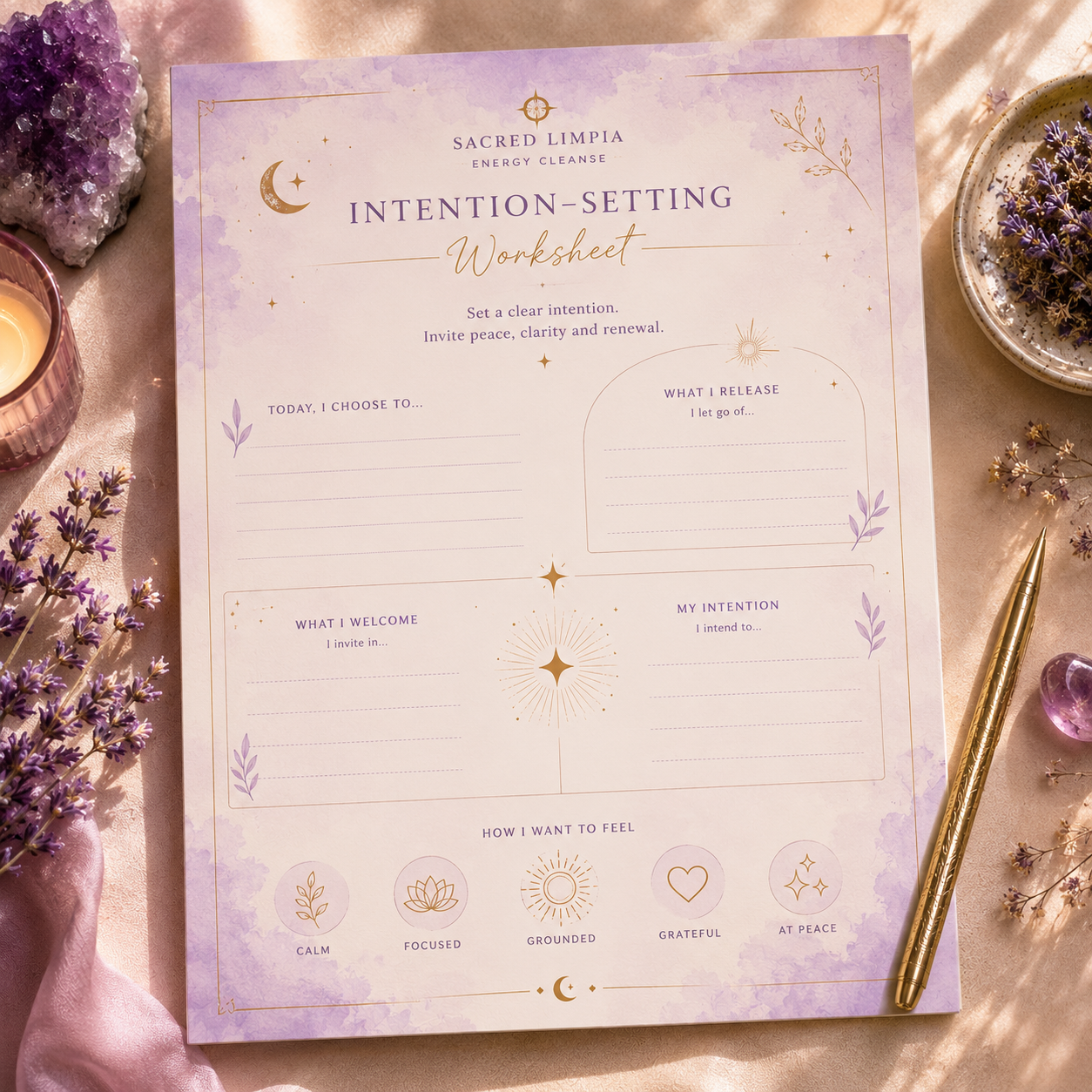 Intention-Setting Worksheet